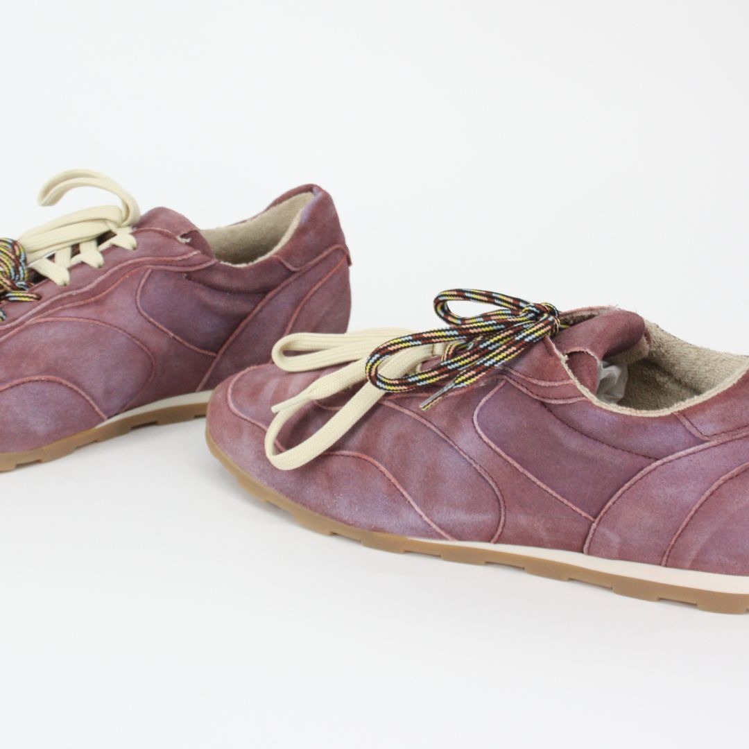 Méliné BELAVE Purple Suede Trainers