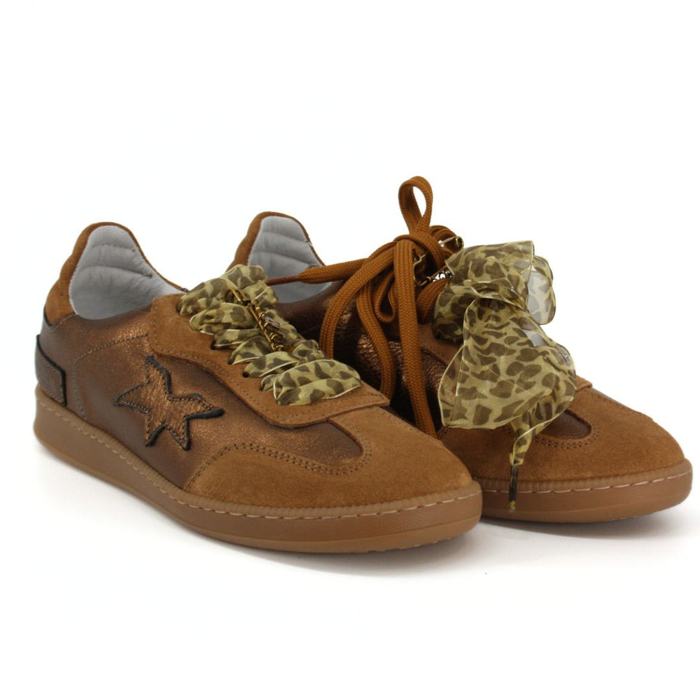 Méliné Vark Bronze Suede Trainers