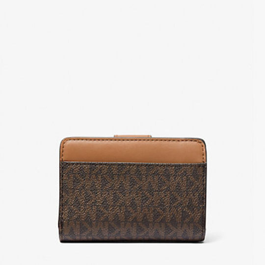 Michael Kors CHARM Signature Brown Wallet