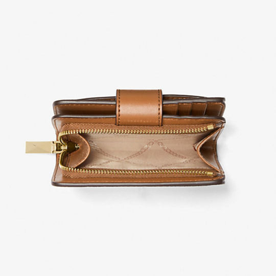 Michael Kors CHARM Signature Brown Wallet