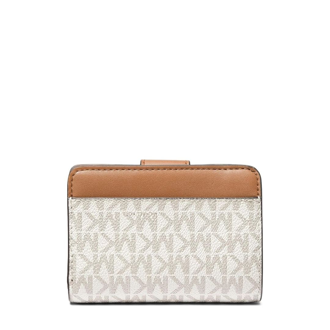 Michael Kors CHARM Signature Vanilla Wallet