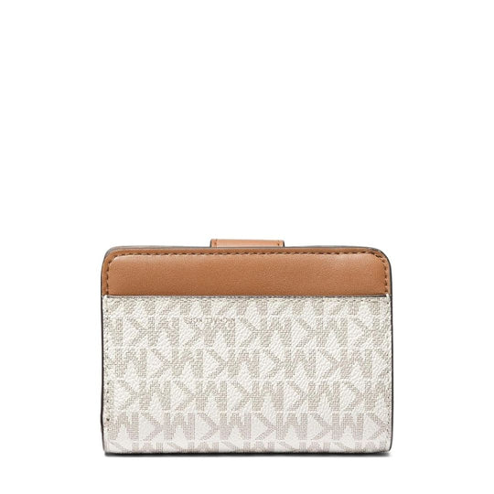 Michael Kors CHARM Signature Vanilla Wallet