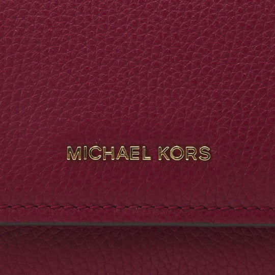 Michael Kors CLARE Deep Red Shoulder Bag