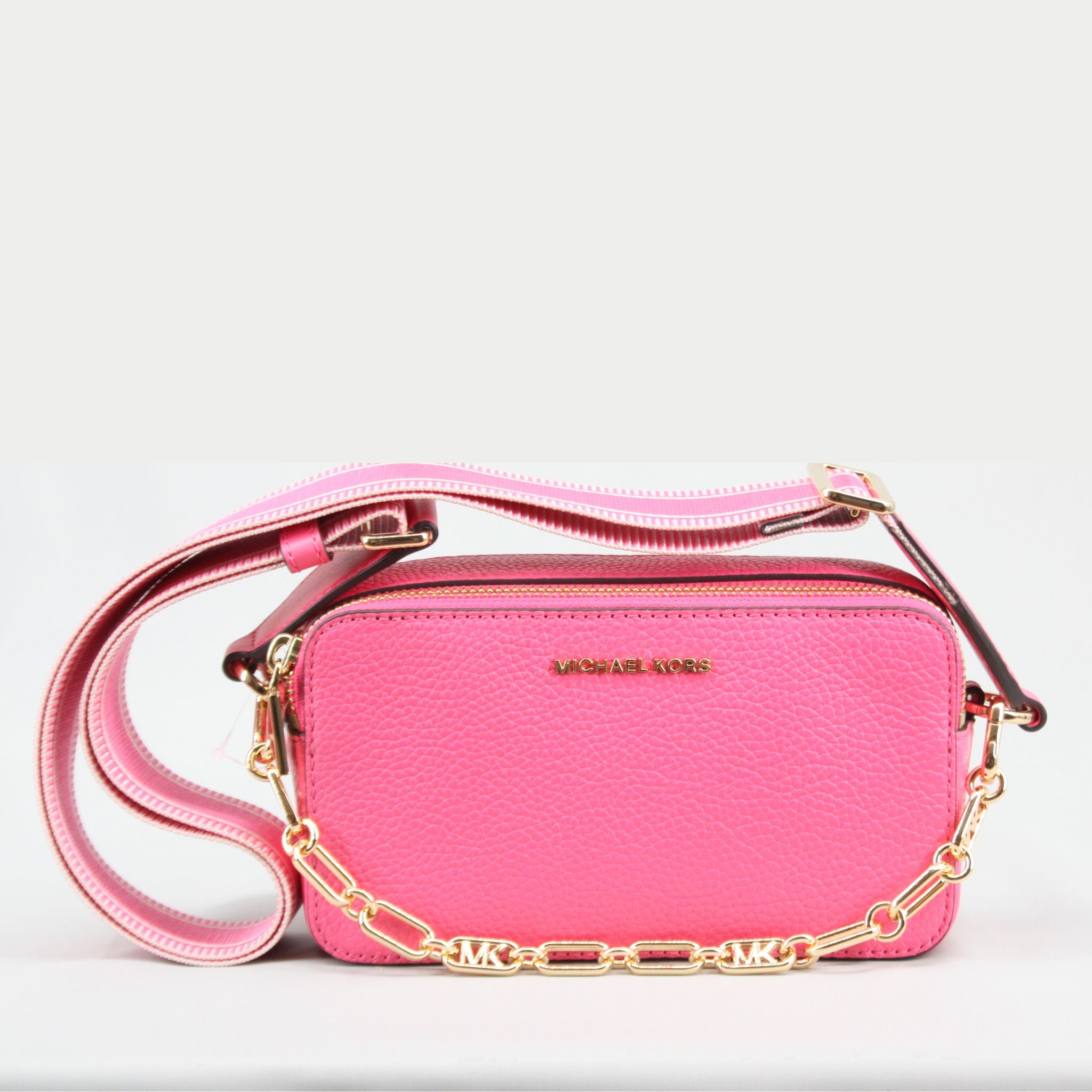 Michael kors jet set pink cheap bag