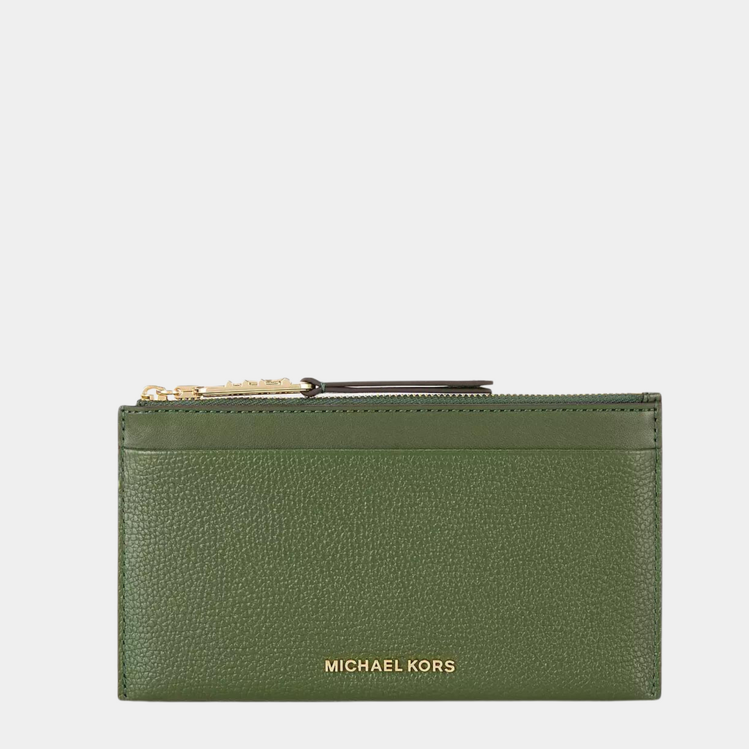 Michael kors zip top around coin card case