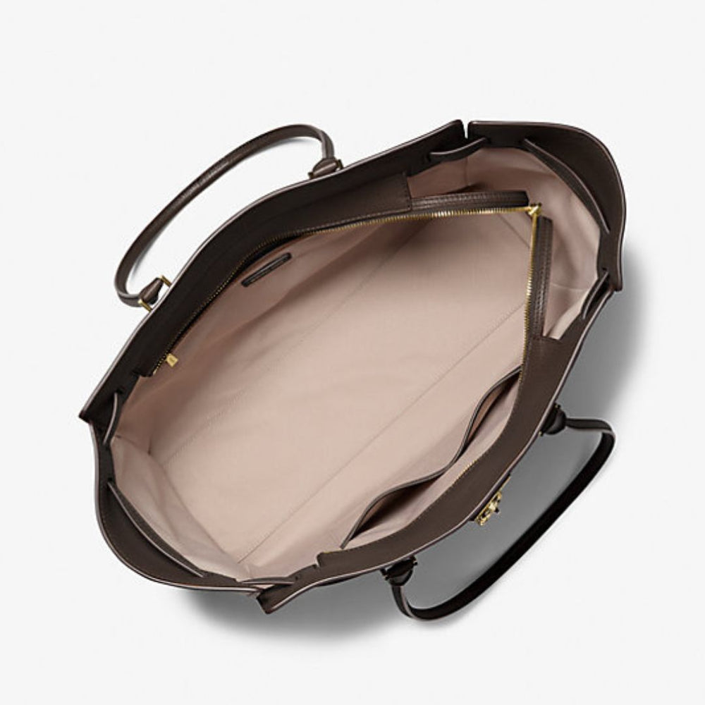 Michael Kors HAMILTON MODERNE Large Chocolate Tote