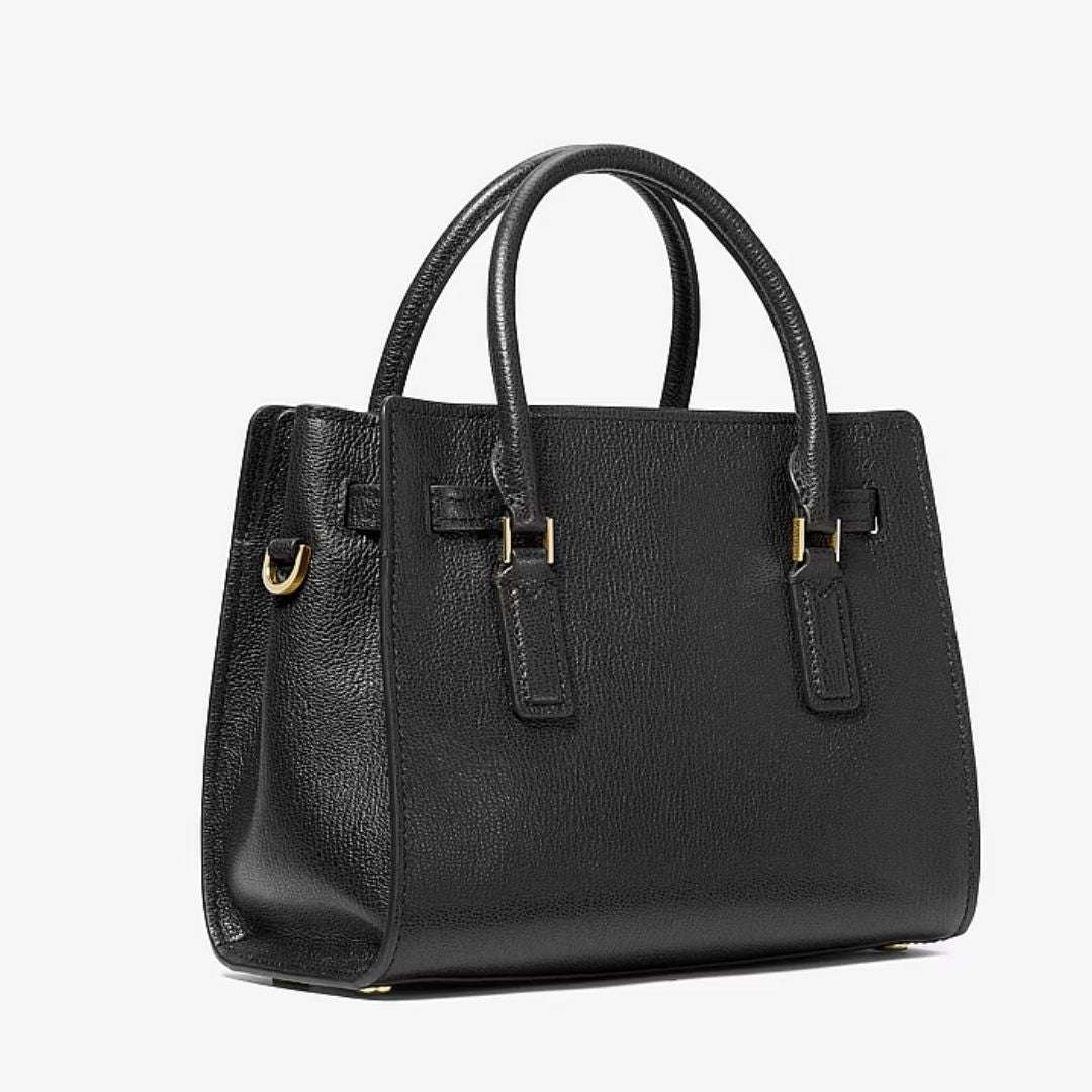 Michael Kors HAMILTON Modern Black Satchel