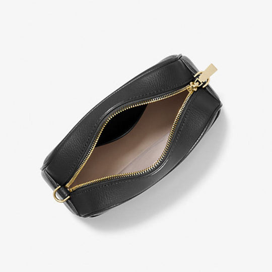 Michael Kors JET SET Czarna torebka typu crossbody z aparatem