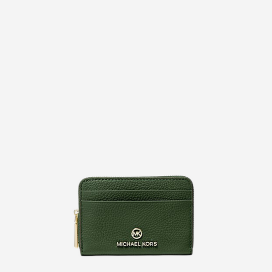 Michael Kors JET SET Green Coin Card Wallet