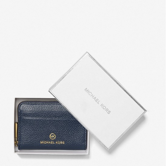 Michael Kors JET SET Navy Coin Card Wallet