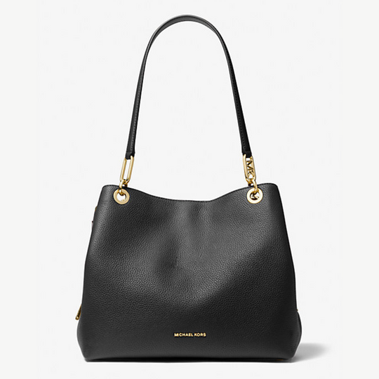 Michael Kors KENSINGTON Black Shoulder Tote