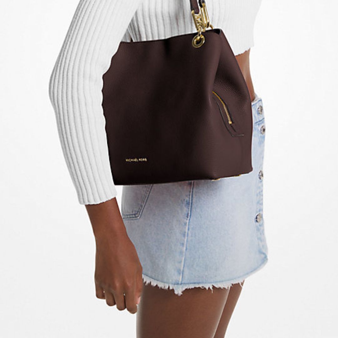 Mála Tote Gualainn Seacláide Michael Kors KENSINGTON