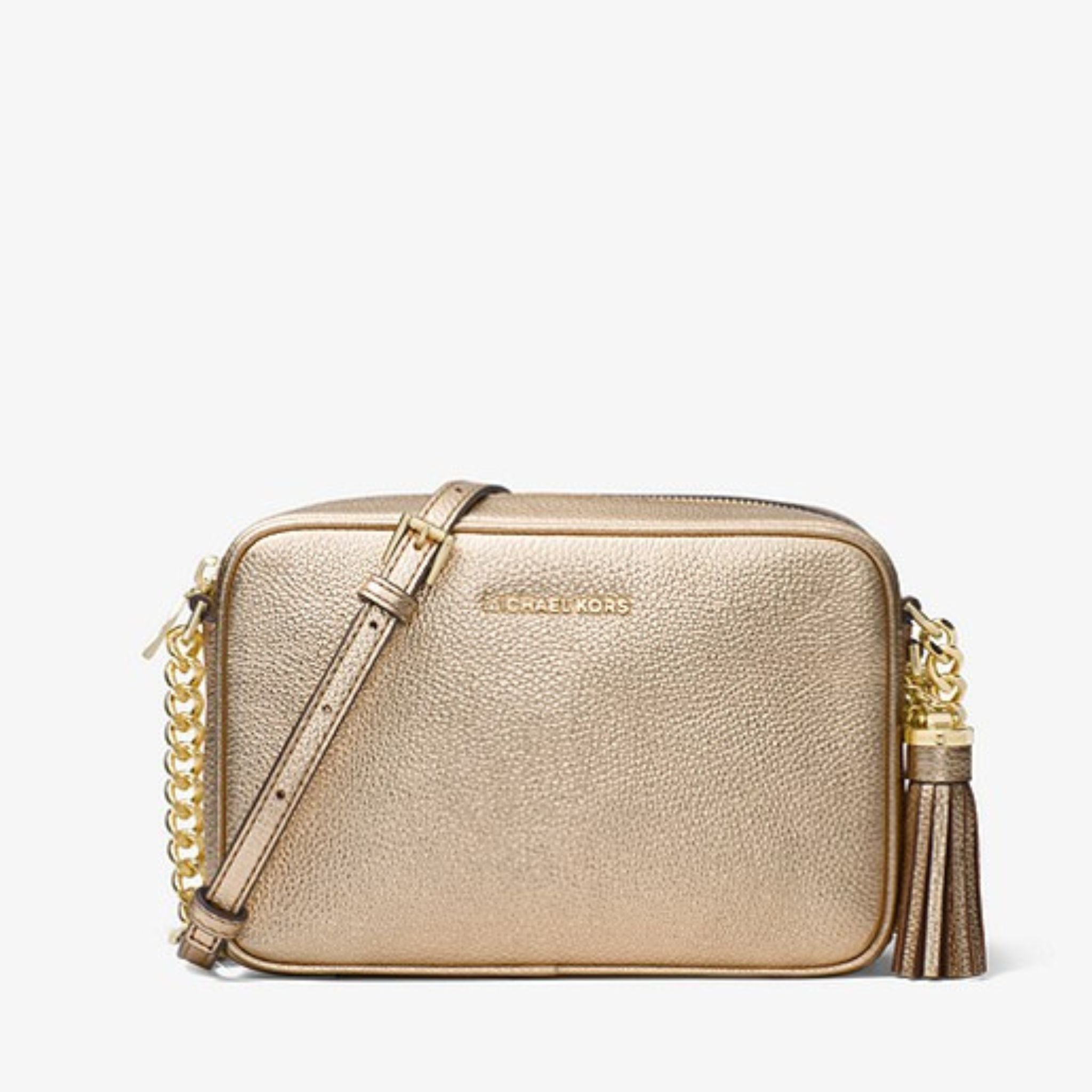 Michael kors shop logo camera bag