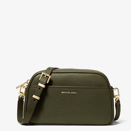 Michael Kors JET SET Ivy Leather Camera Crossbody Bag