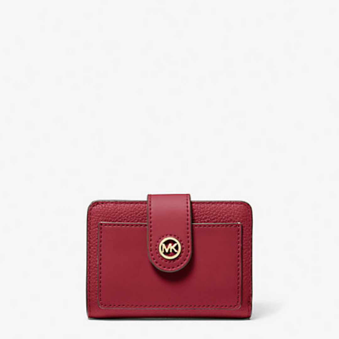 Michael Kors MERCER Small Red Leather Wallet Gerry McGuire s