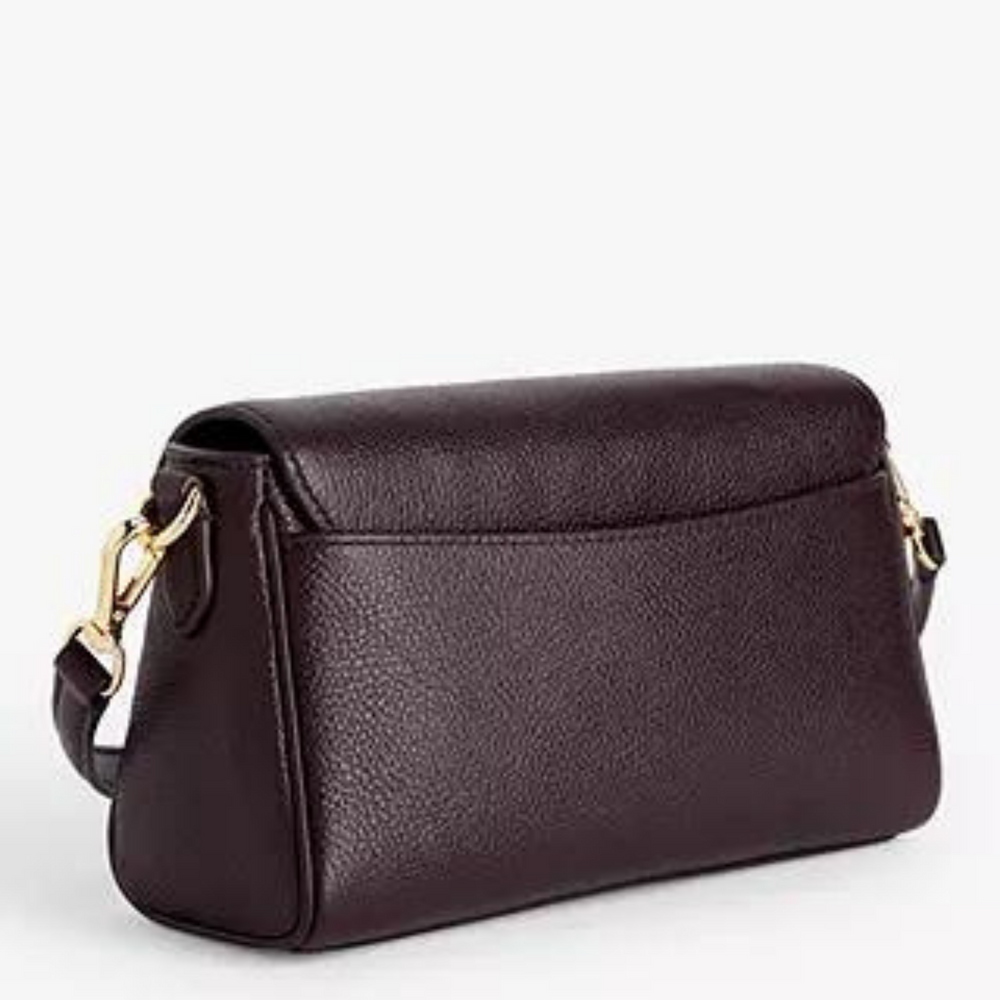 Michael Kors FLEUR Chocolate Shoulder Crossbody Handbag