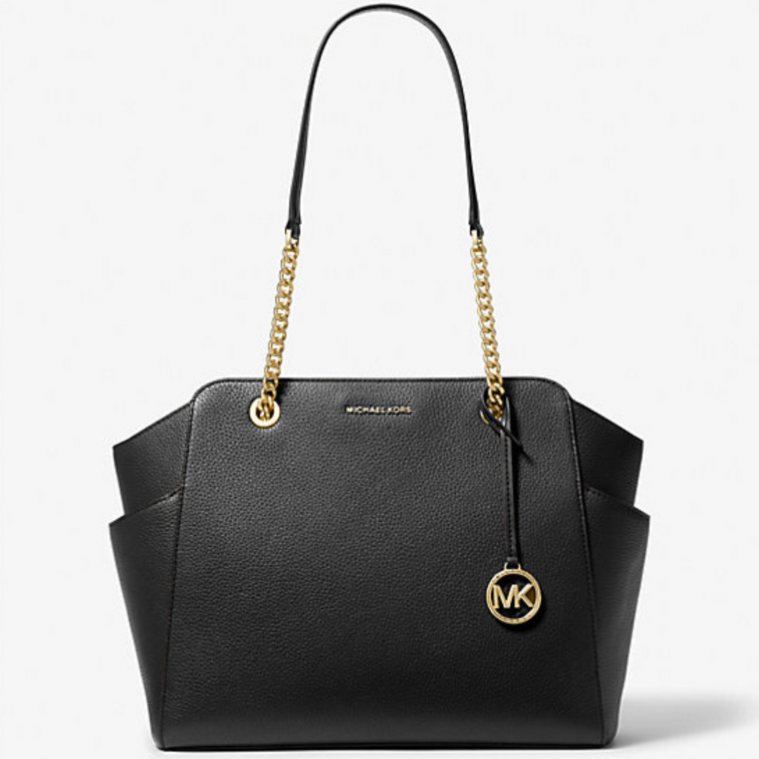 Michael Kors JACQUELYN Black Shoulder Bag