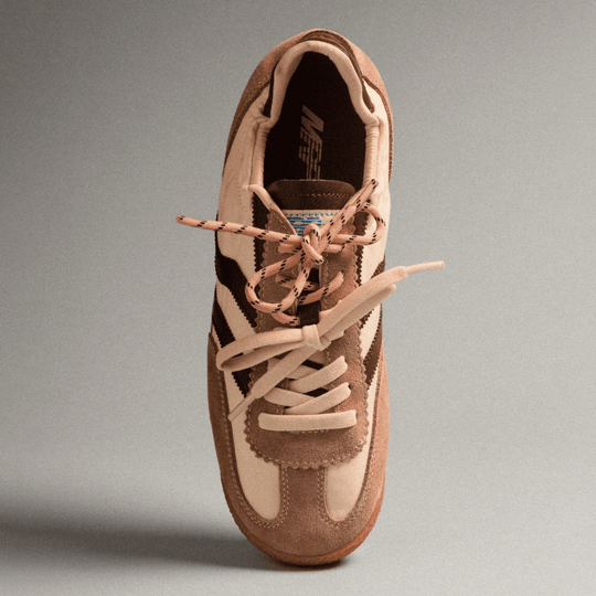 MRP.Star PURE Cream & Burgundy Trainers