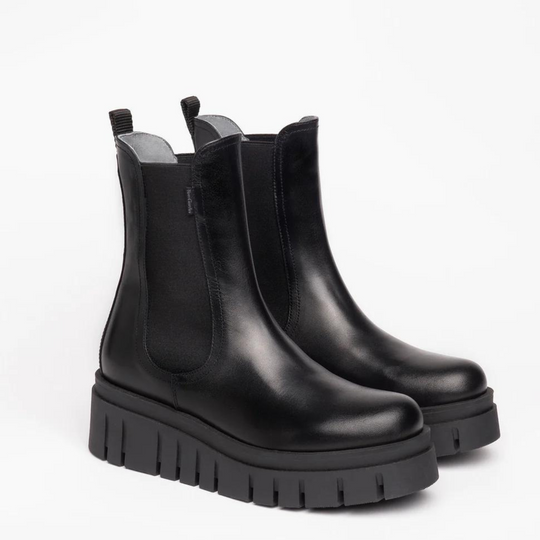 Nero Giardini CARA Black Wedge Boot