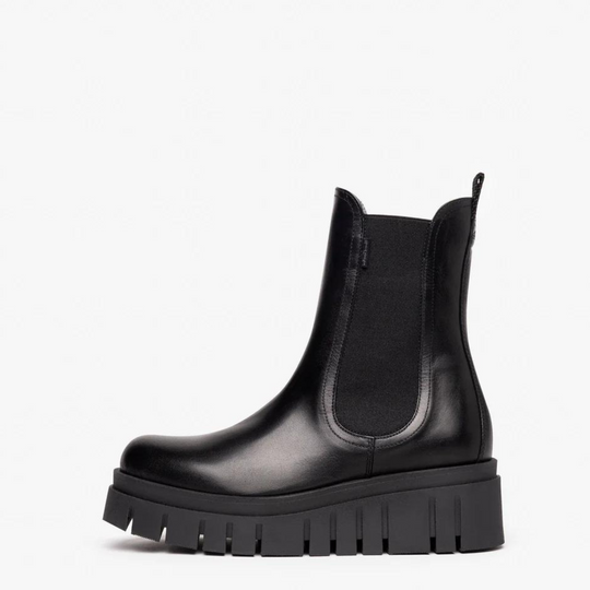 Nero Giardini CARA Black Wedge Boot