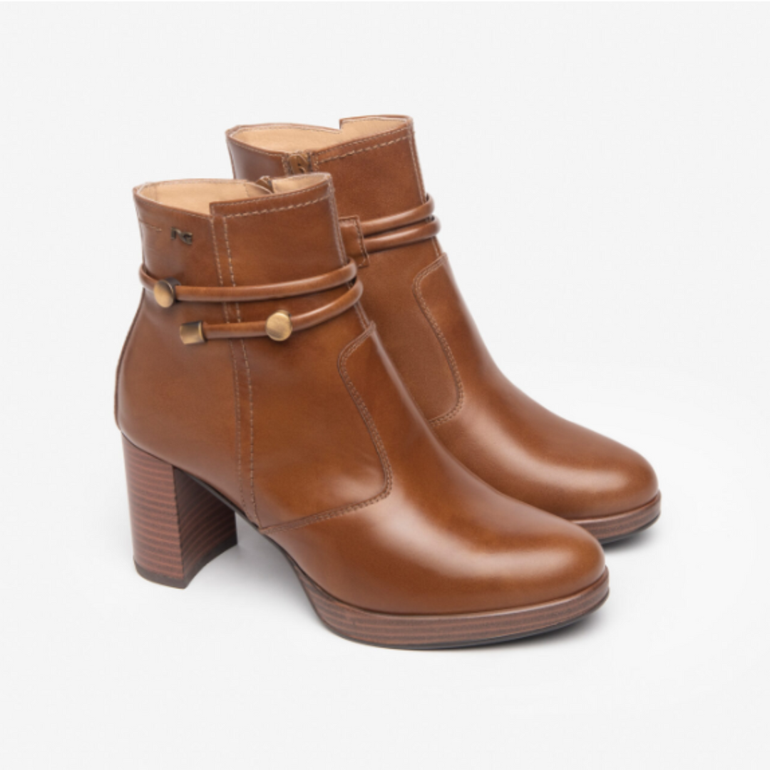 Nero Giardini BETTY Tan Ankle Boot