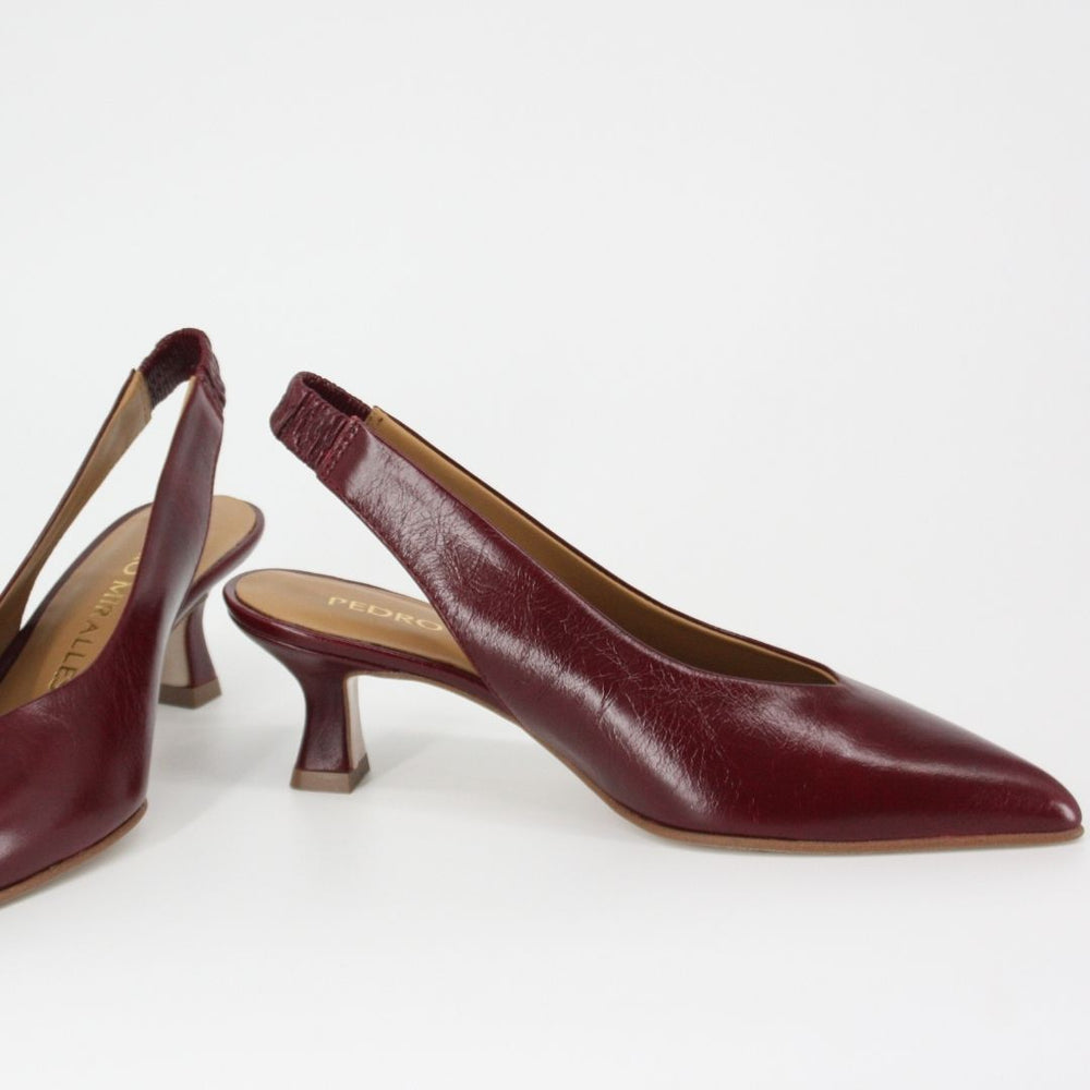 Pedro Miralles CHELVA Burgundy Pumps