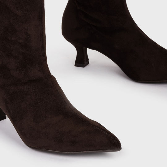 Pedro Miralles NIAMH Chocolate Knee Suede High Boots