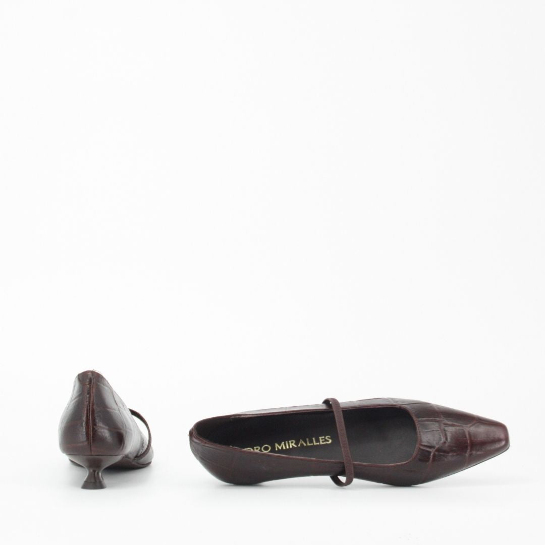 Pedro Miralles BALI MORO Chocolate Pumps