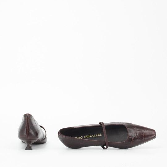 Pedro Miralles BALI MORO Chocolate Pumps