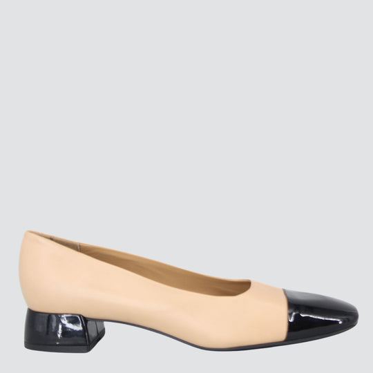 Pedro Miralles MELTON Camel & Black Pump