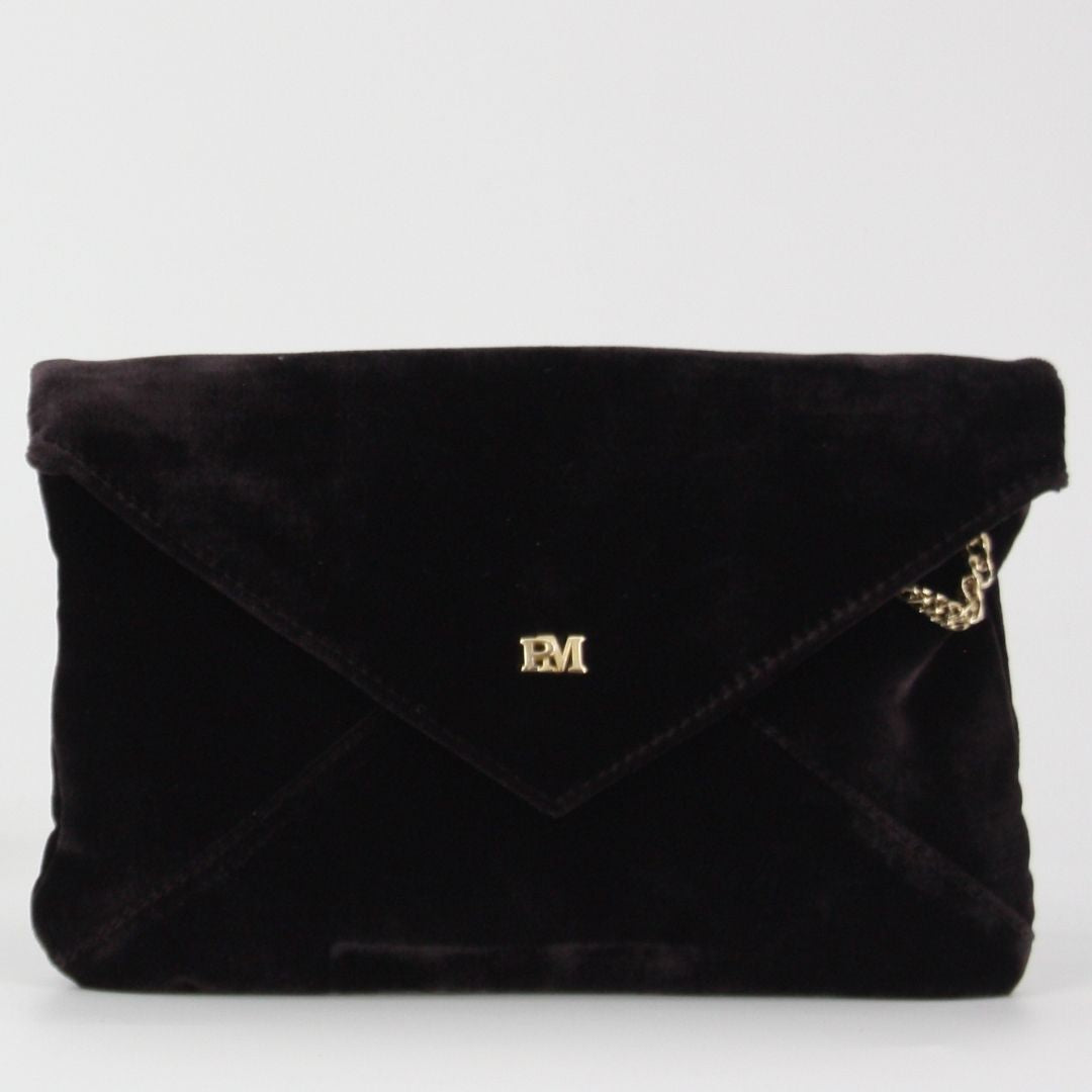 Pedro Miralles MOS Brown Envelope Clutch