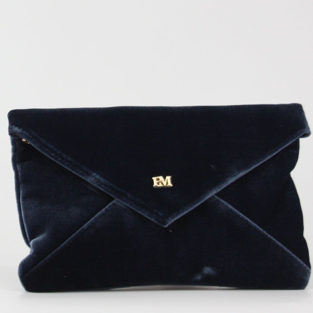 Pedro Miralles MOS Navy Envelope Clutch
