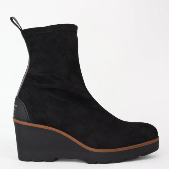 Pedro Miralles NANCY Black Ankle Suede Boots