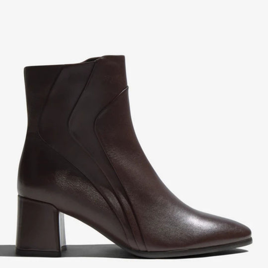 Regarde Le Ciel MILLIE Brown Leather Ankle Boots