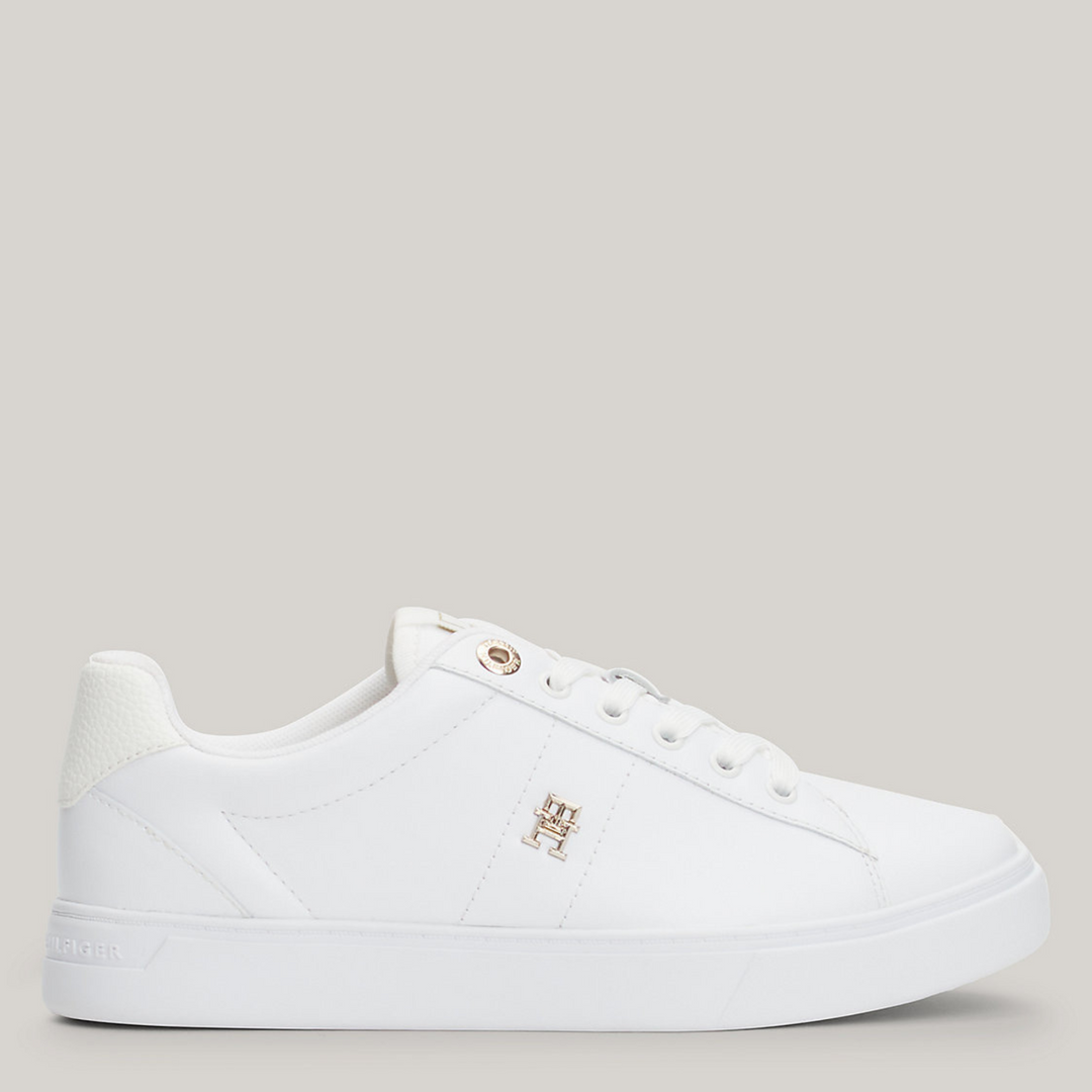 Tommy Hilfiger ESSENTIAL ELEVATED White Court Sneakers