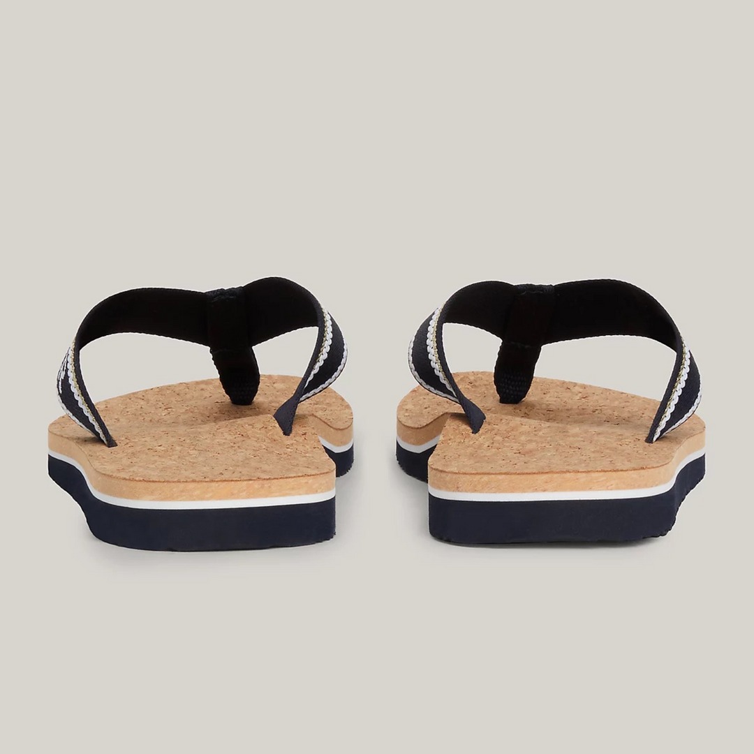 Tommy Hilfiger MONOTYPE Navy Flip-Flops