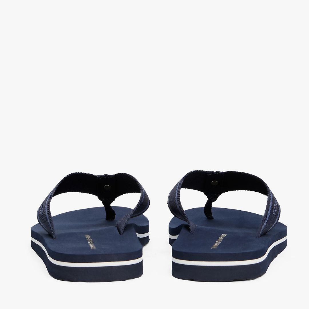 Tommy Hilfiger WEBBING Tonal Logo Navy Flip-Flops