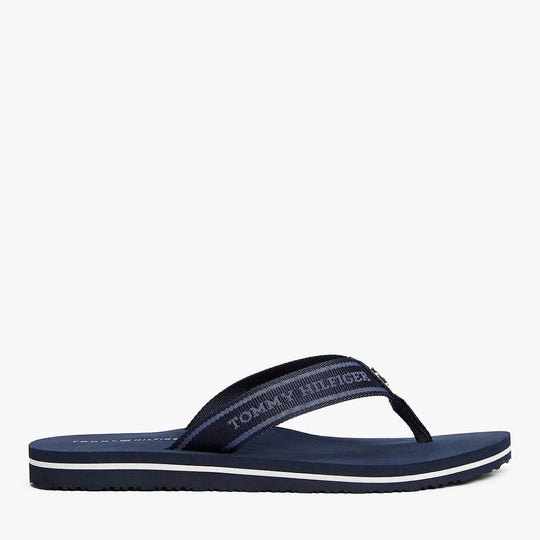 Tommy Hilfiger WEBBING Tonal Logo Navy Flip-Flops