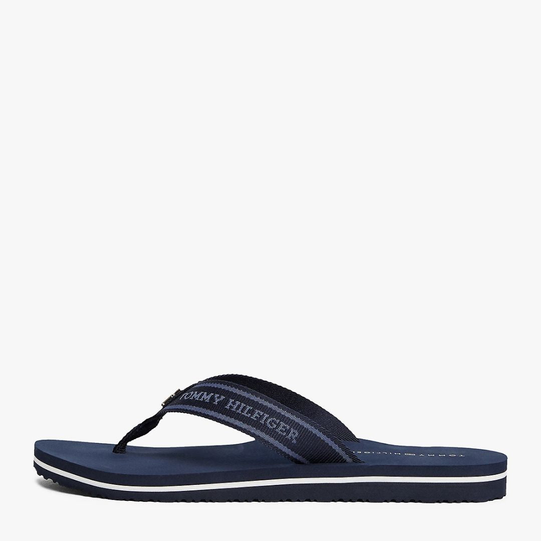 Tommy Hilfiger WEBBING Tonal Logo Navy Flip-Flops