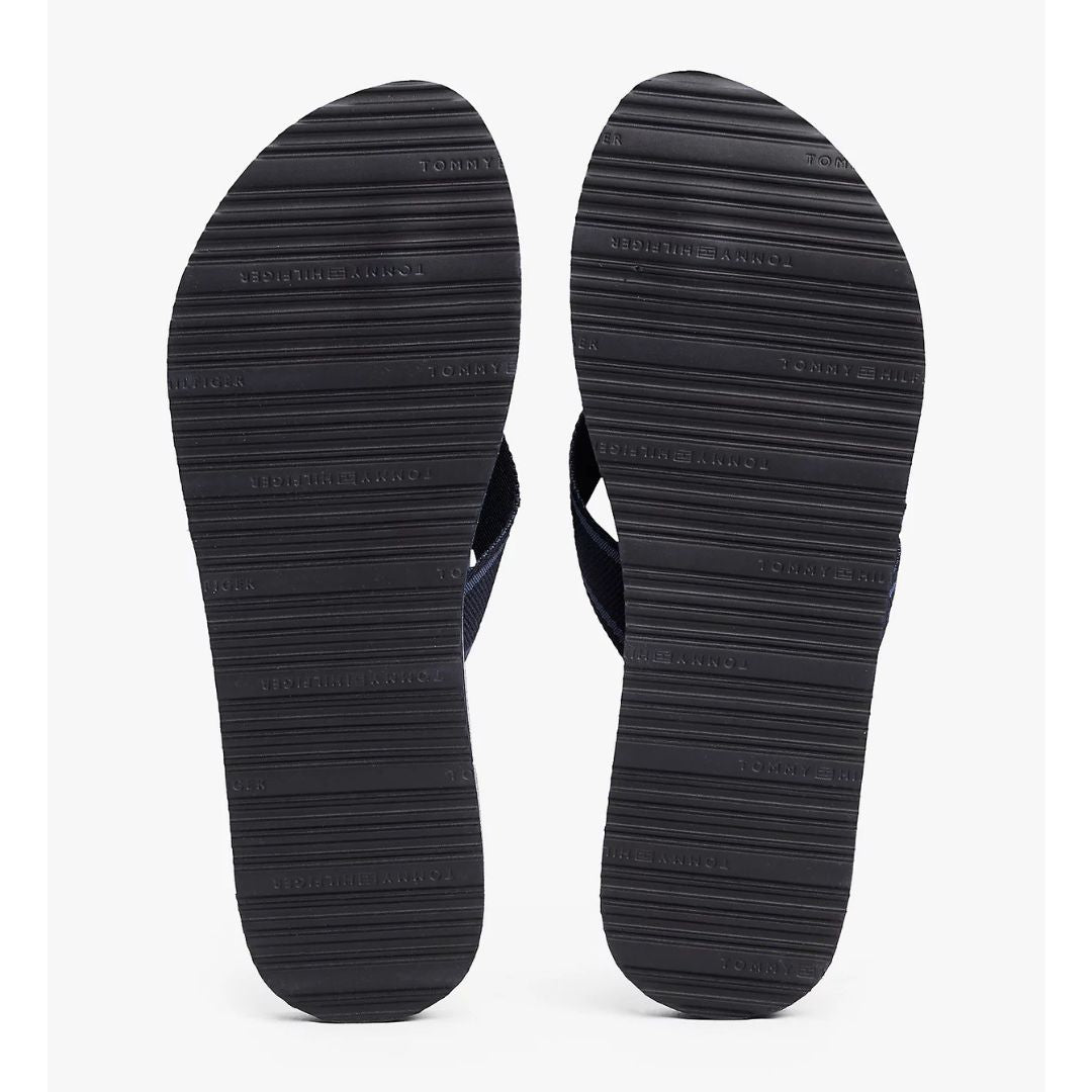 Tommy Hilfiger WEBBING Tonal Logo Navy Flip-Flops