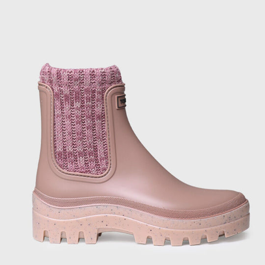 Toni Pons CAMOS Pink Sock Welly Boots