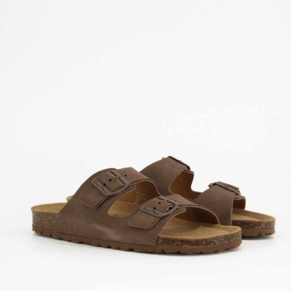 Toni Pons GHANA Brown Suede Sandal