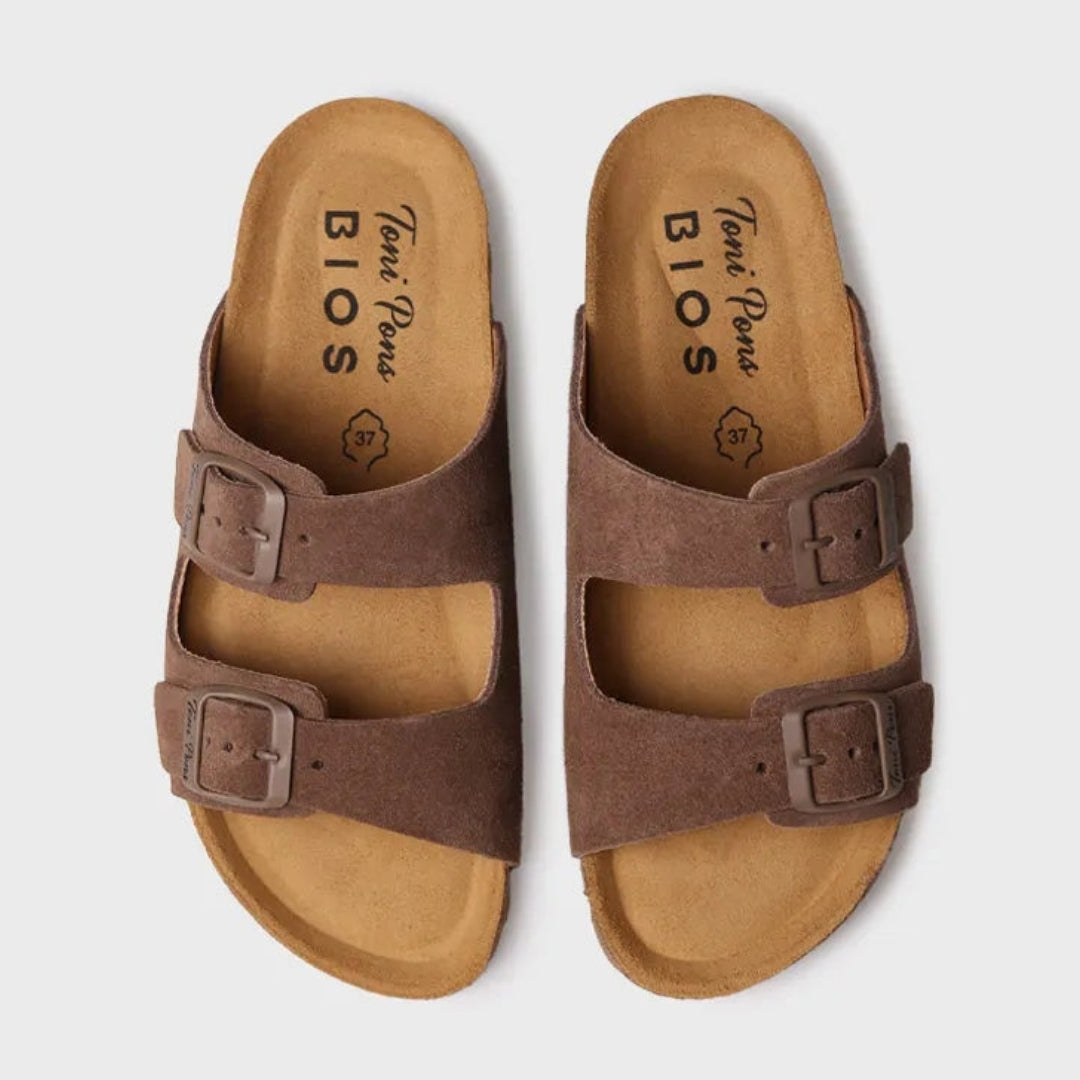 Sandal Leathair Donn Toni Pons GHANA 