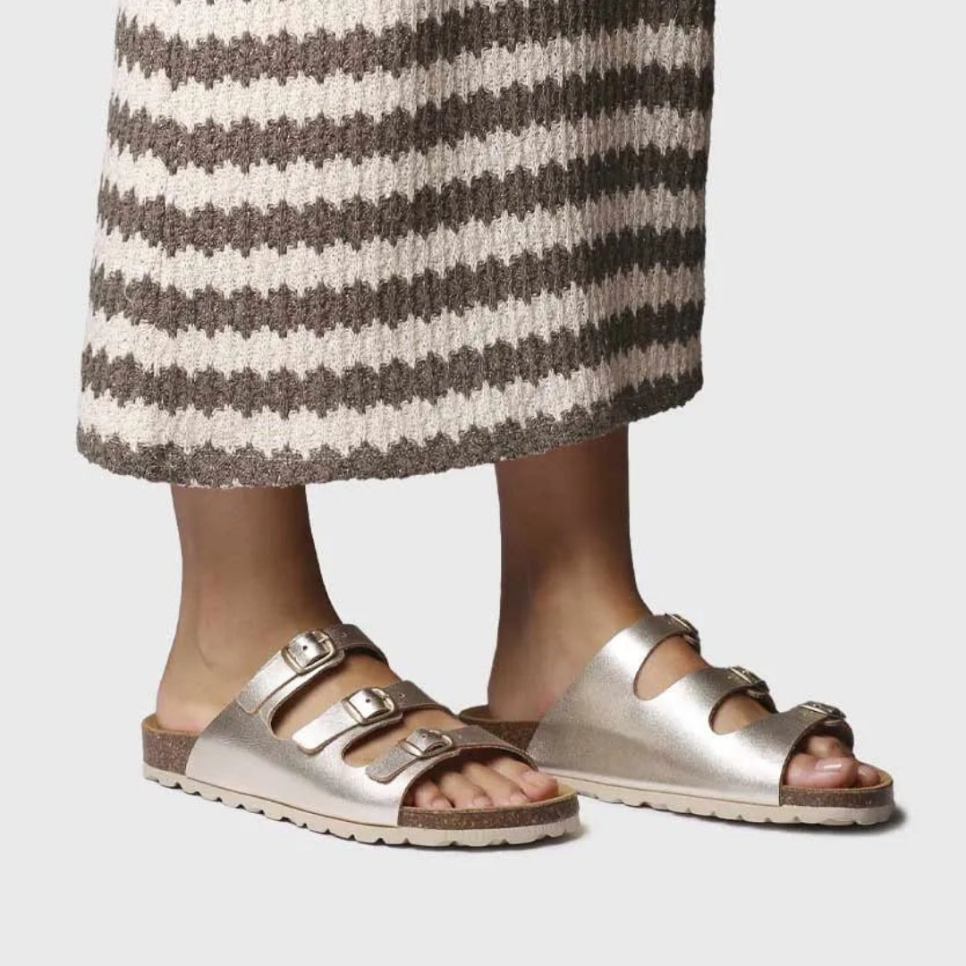 Sandal Leathair Donn Toni Pons GHANA 