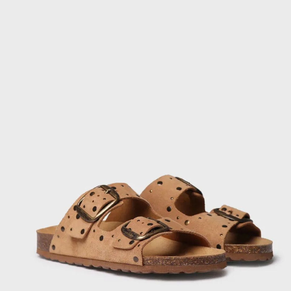 Toni Pons GRETEL Camel Stud Sandal