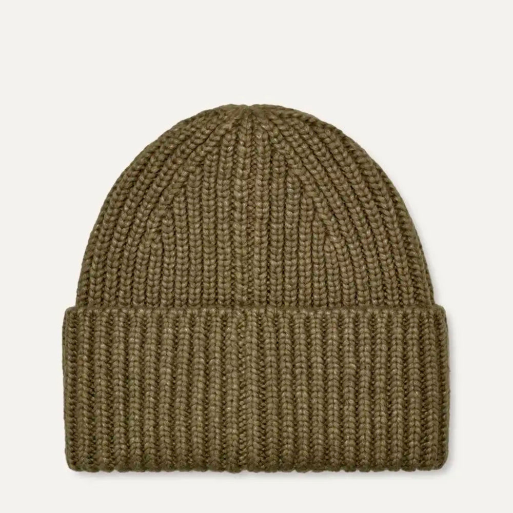 UGG Burnt Olive Chunky Rib Beanie