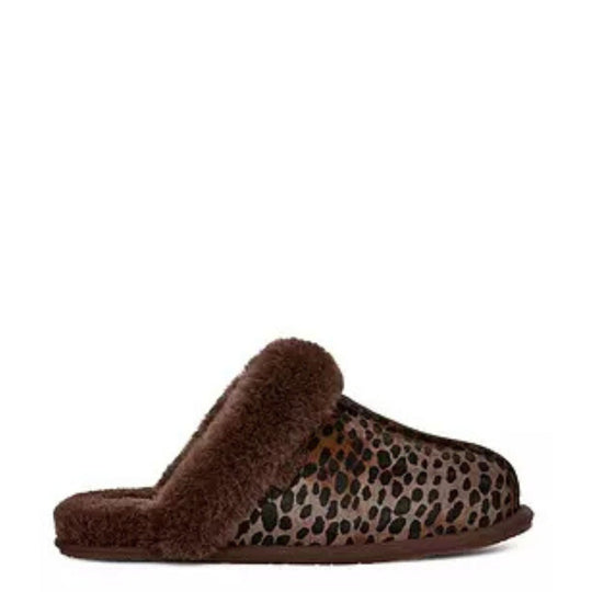 UGG CASPIAN Burnt Cedar Scuffette Slipper