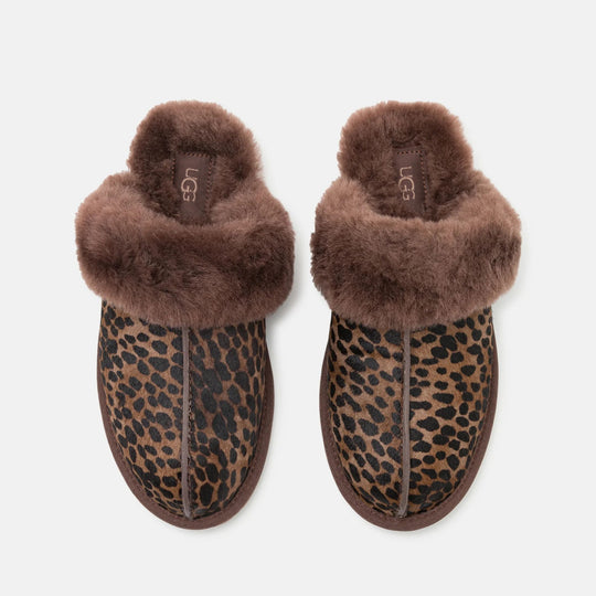 UGG CASPIAN Burnt Cedar Scuffette Slipper