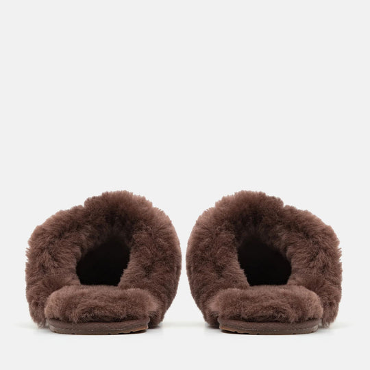 UGG CASPIAN Burnt Cedar Scuffette Slipper