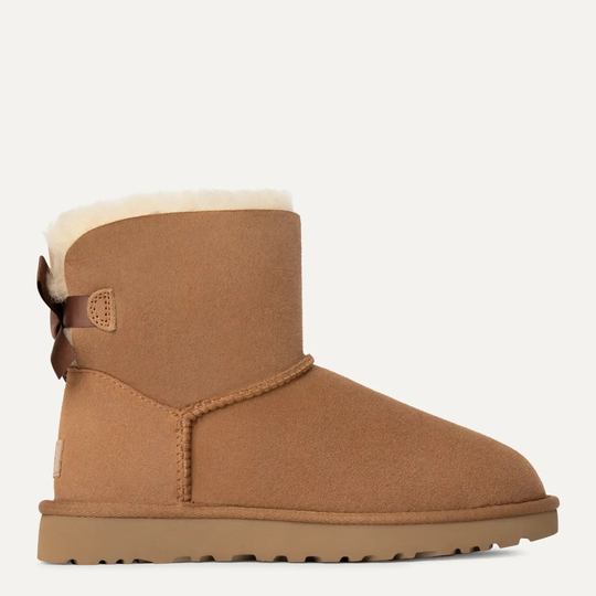 UGG Classic Mini Bailey Bow Chestnut Boots